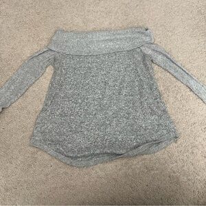 No Frills Los Angeles Cozy Off-Shoulder Knit Sweater XL